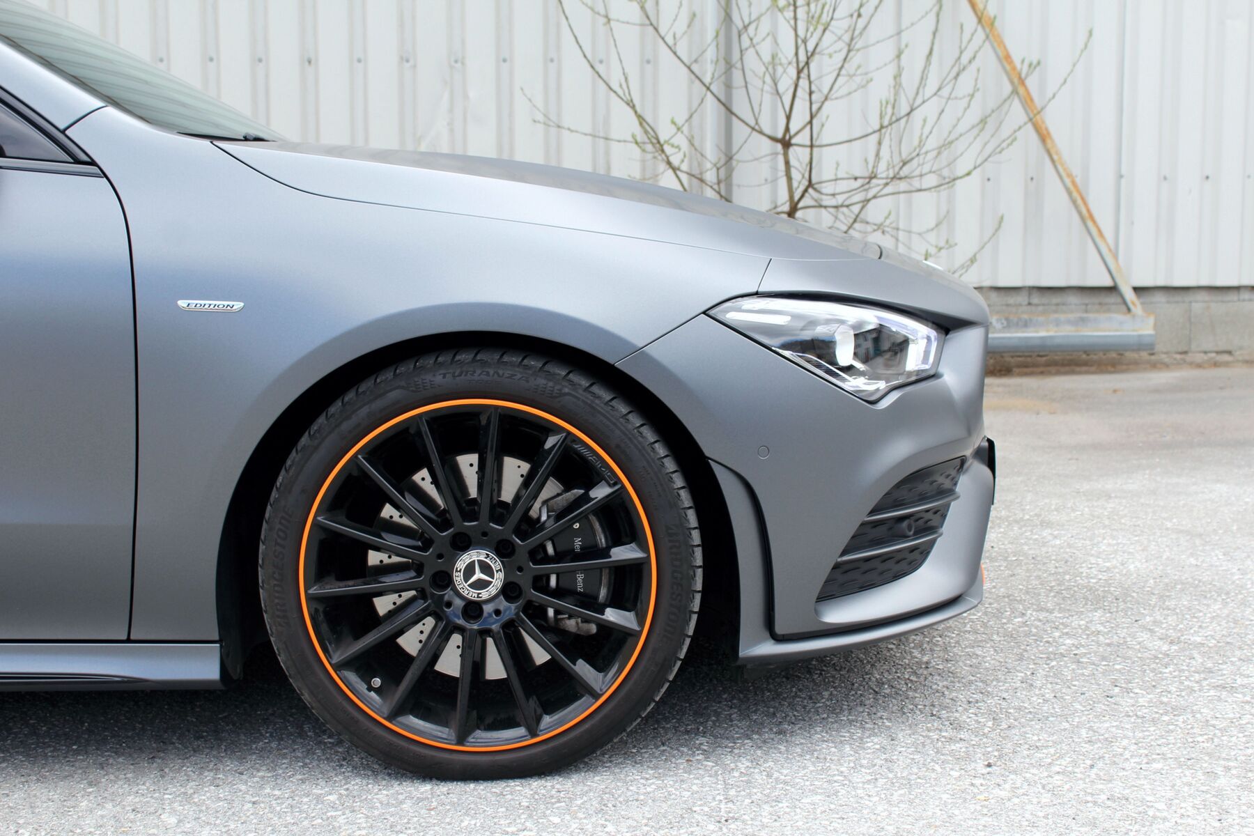 Mercedes CLA-Shooting Brake Vollfolierung