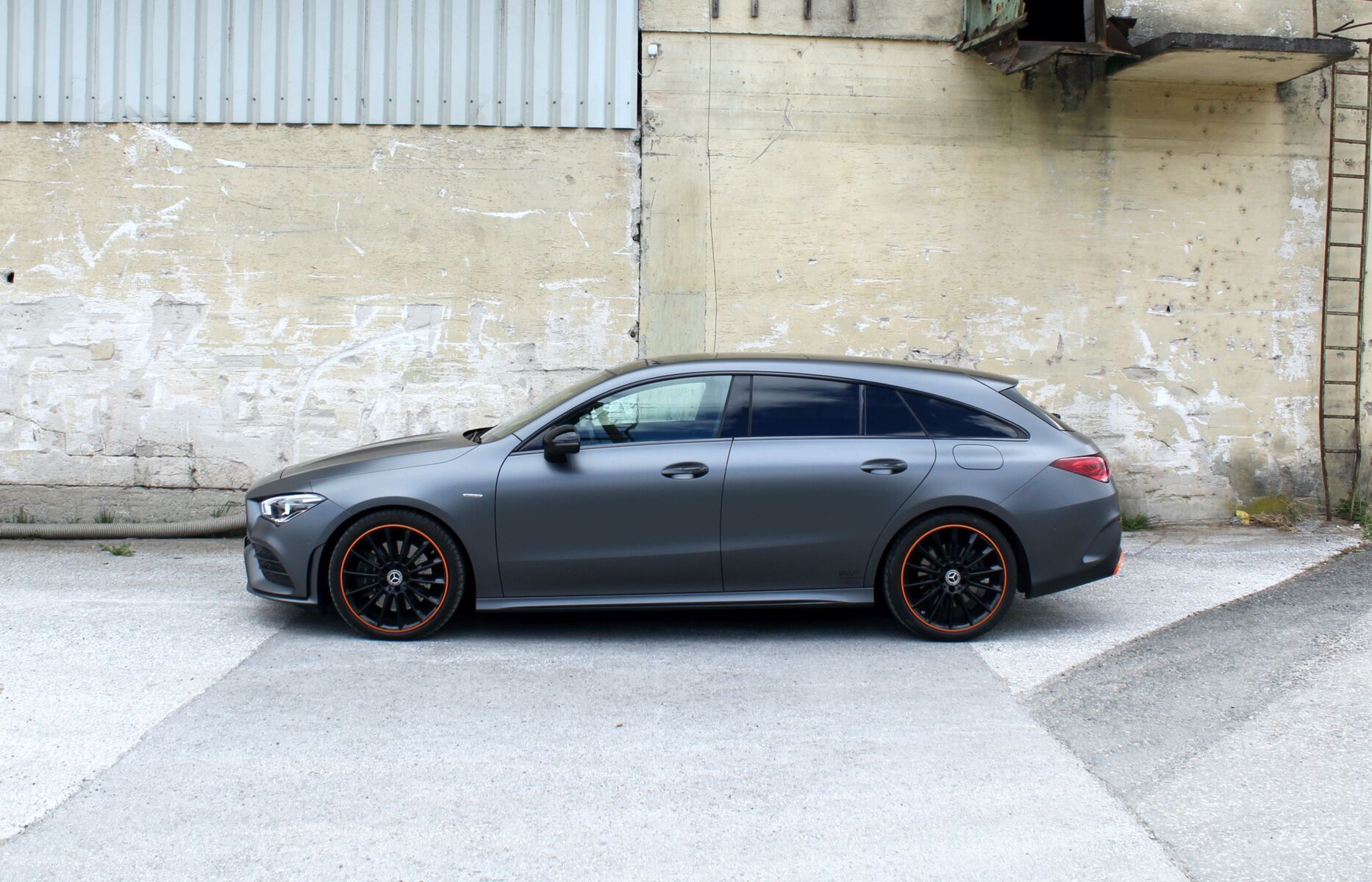 Mercedes CLA-Shooting Brake Vollfolierung