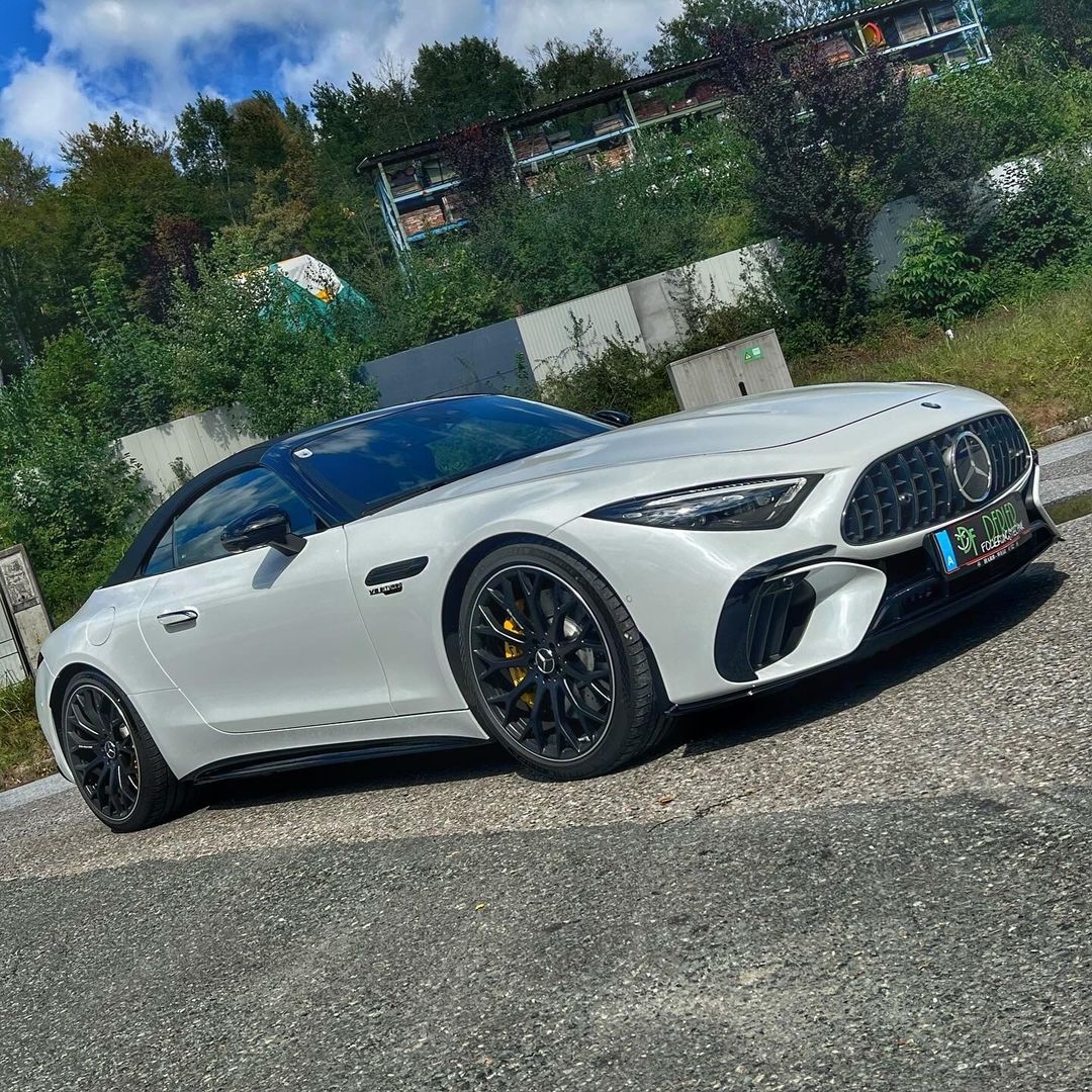 Mercedes SL Lackschutzfolierung