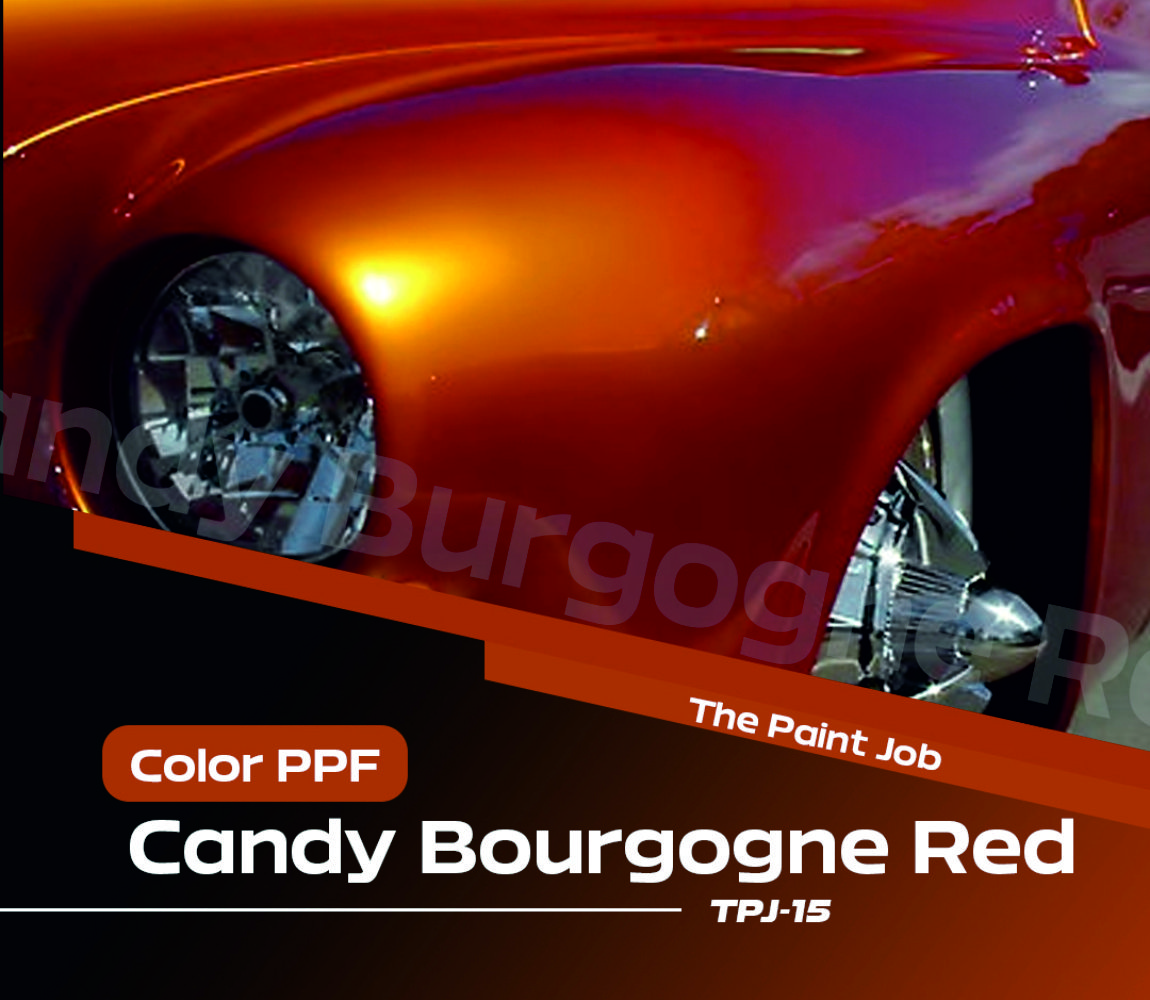 Candy Bourgogne Red - the paint job
