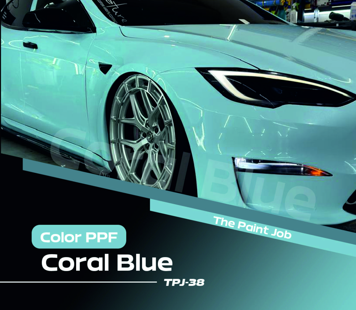 Coral Blue - the paint job
