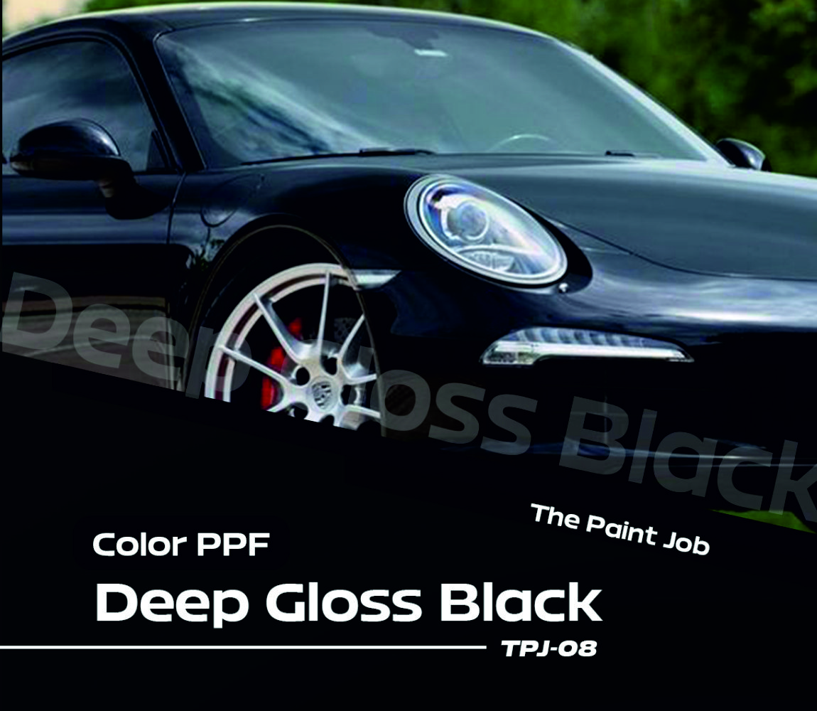 Deep Gloss Black - the paint job