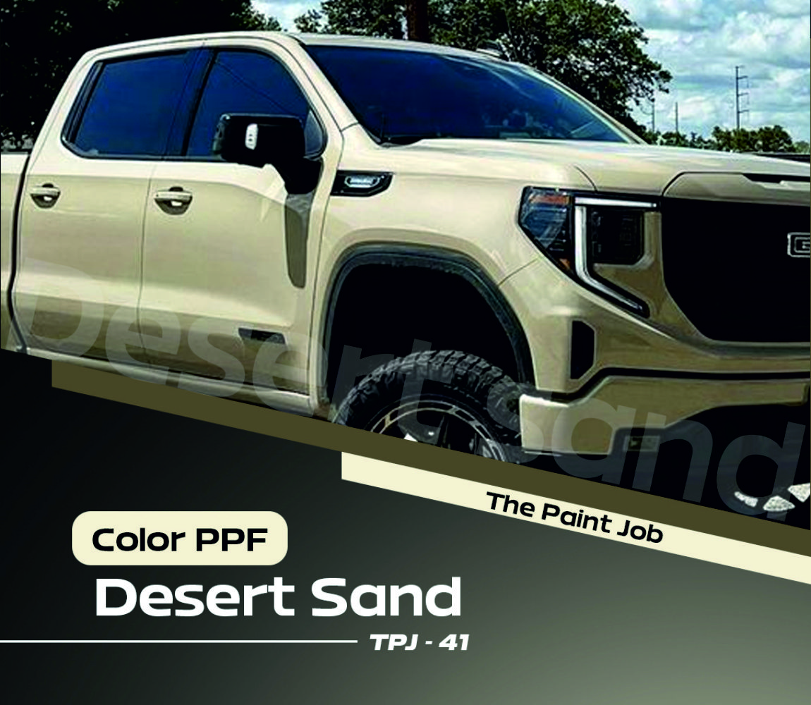 Desert Sand - the paint job
