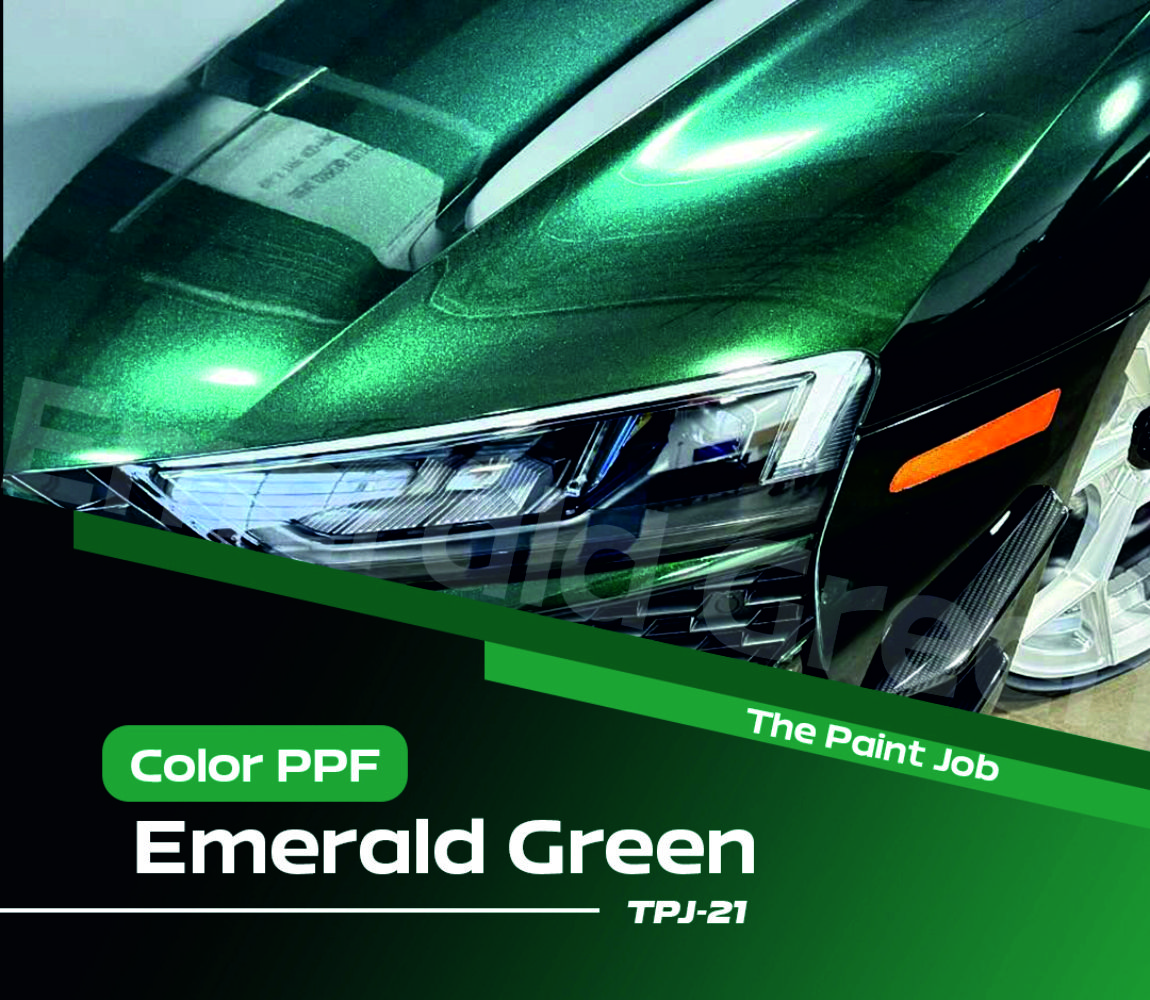 Emerald Green - the paint job