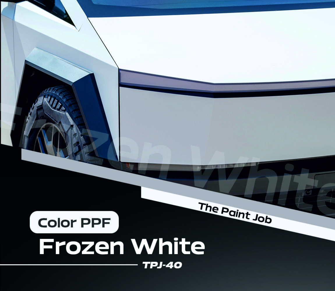 Frozen White - the paint job