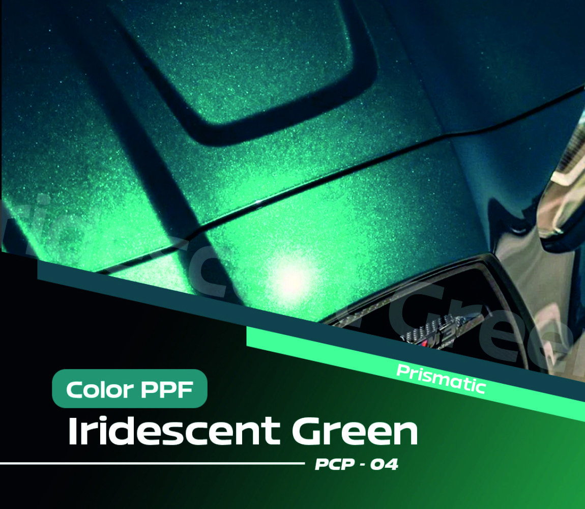 Iridescent green - prismatic