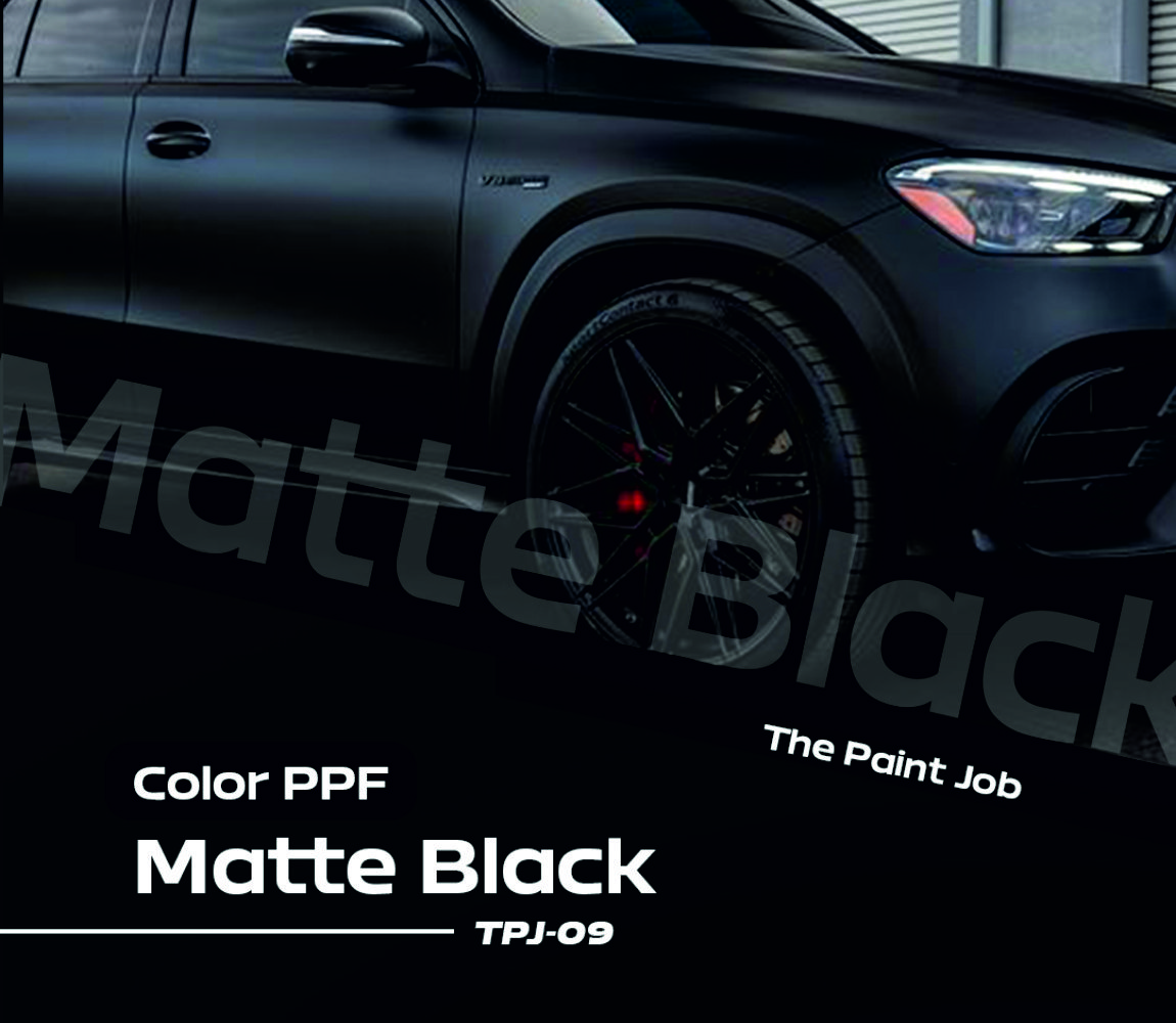 matt black - the paint job
