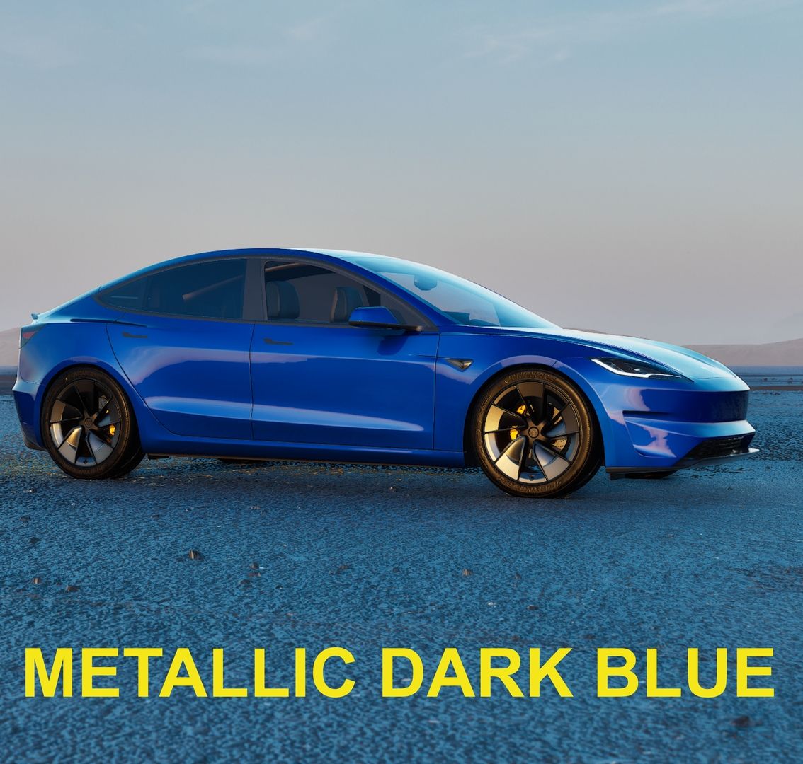 Metallic Dark Blue