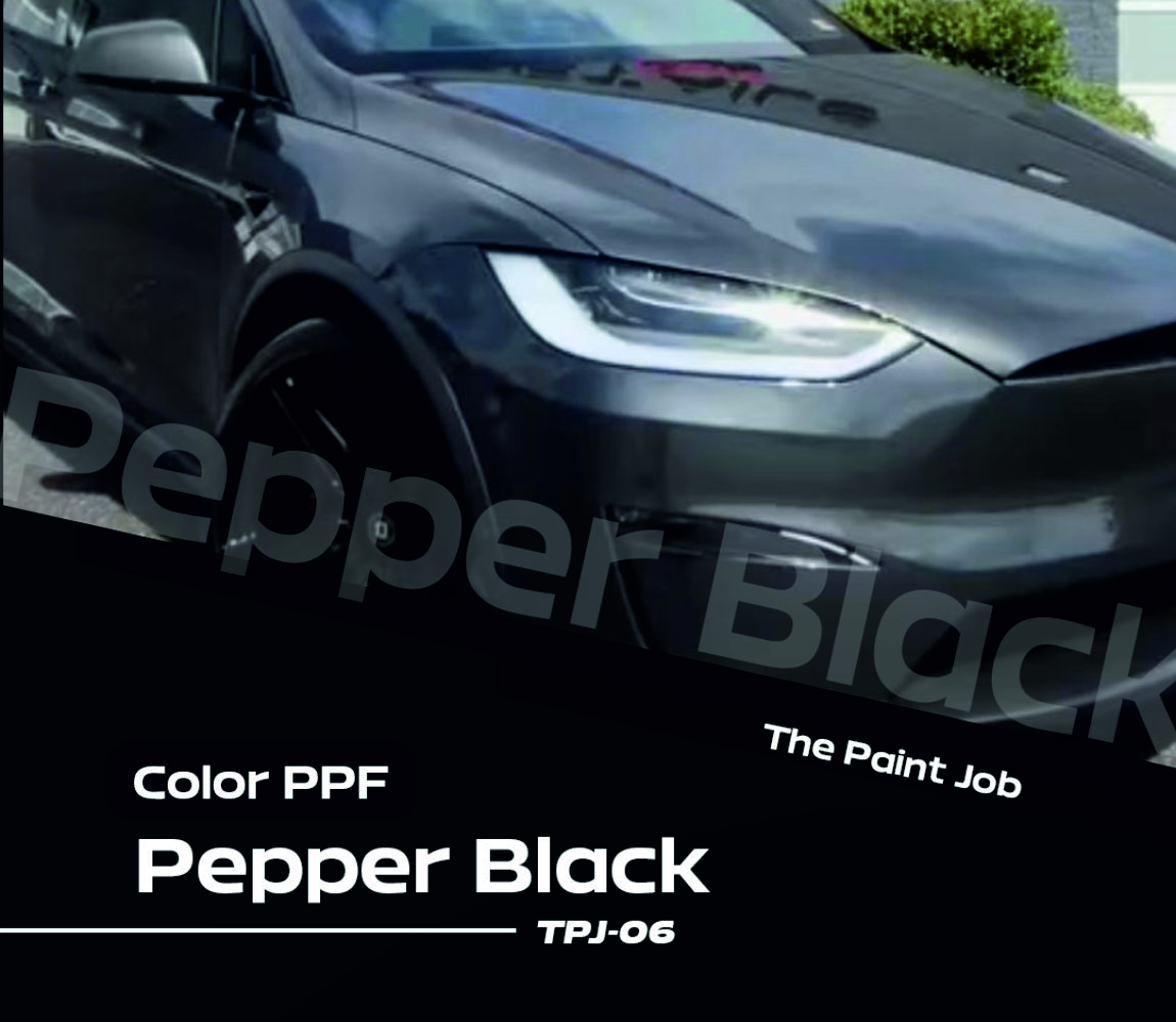 pepper black - the paint job