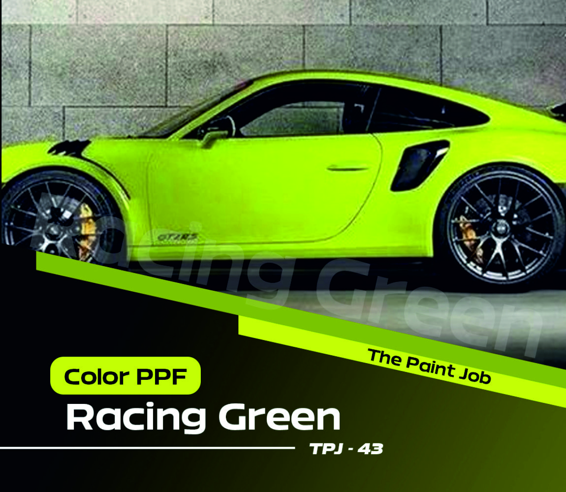 racing green - the paint job