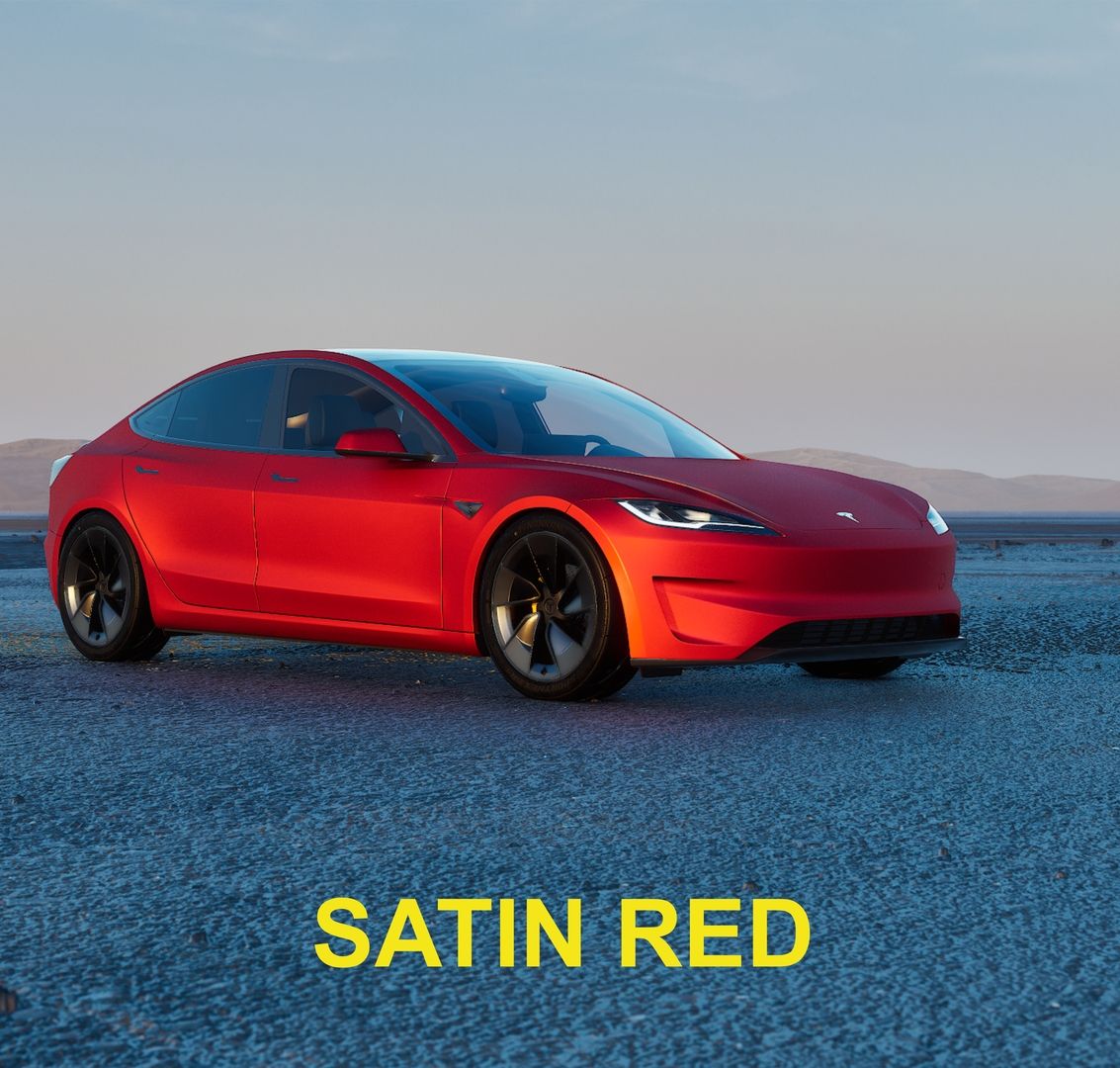 Satin Red